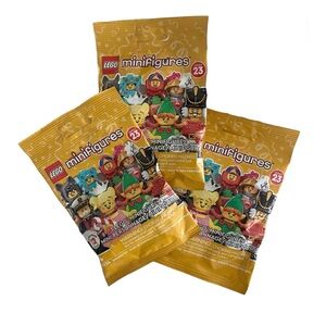 LEGO Series 23 Blind Bag CMF Minifigs Unopened NWT Lot of 3